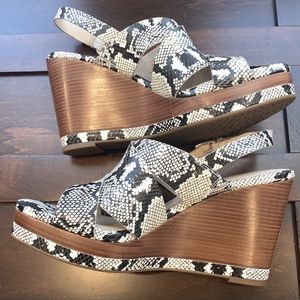 NWOB Cole Haan Laci Platform Wedge Sandal - Size 9